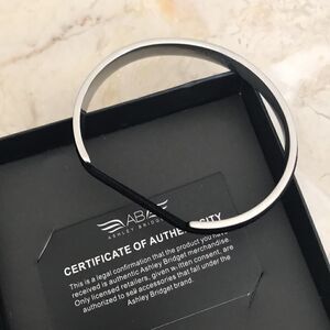 Ashley Bridget Skinny Cuff Elastic Holder Bracelet